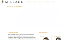 Desktop Screenshot of millage.com