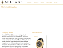 Tablet Screenshot of millage.com